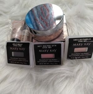 MK bundle mineral foundation/Eyeshadows/microderma